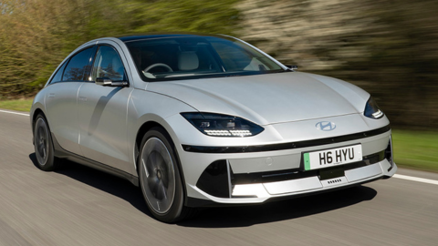 Silver Hyundai IONIQ 6