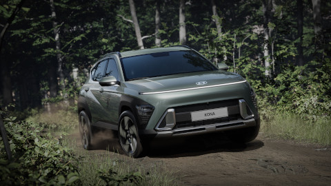 All-new Hyundai KONA Driving Front