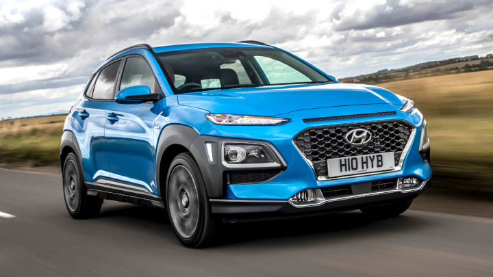 Hyundai Kona Driving