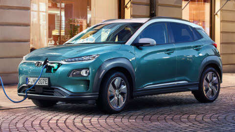 Hyundai Kona Electric Charging