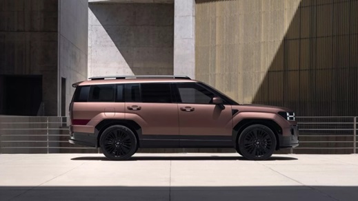 Brown Hyundai SANTA FE Exterior Side Static