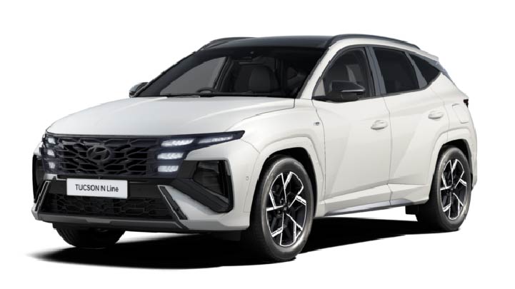 Hyundai TUCSON N-Line S White Pearl
