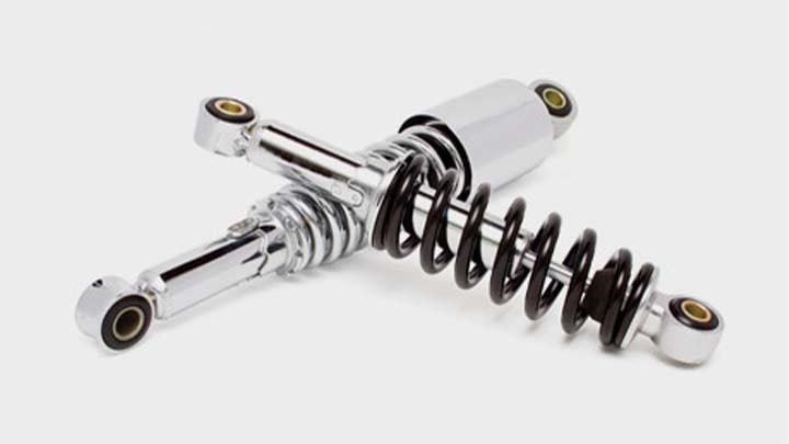 shock absorber and spring