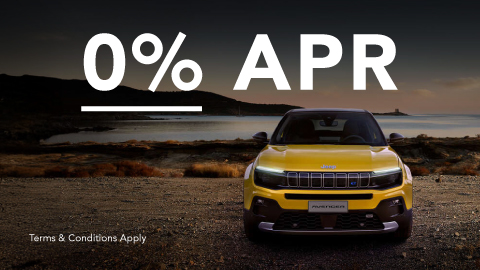 Get adventure ready in a brand new 75 Plate Jeep today.