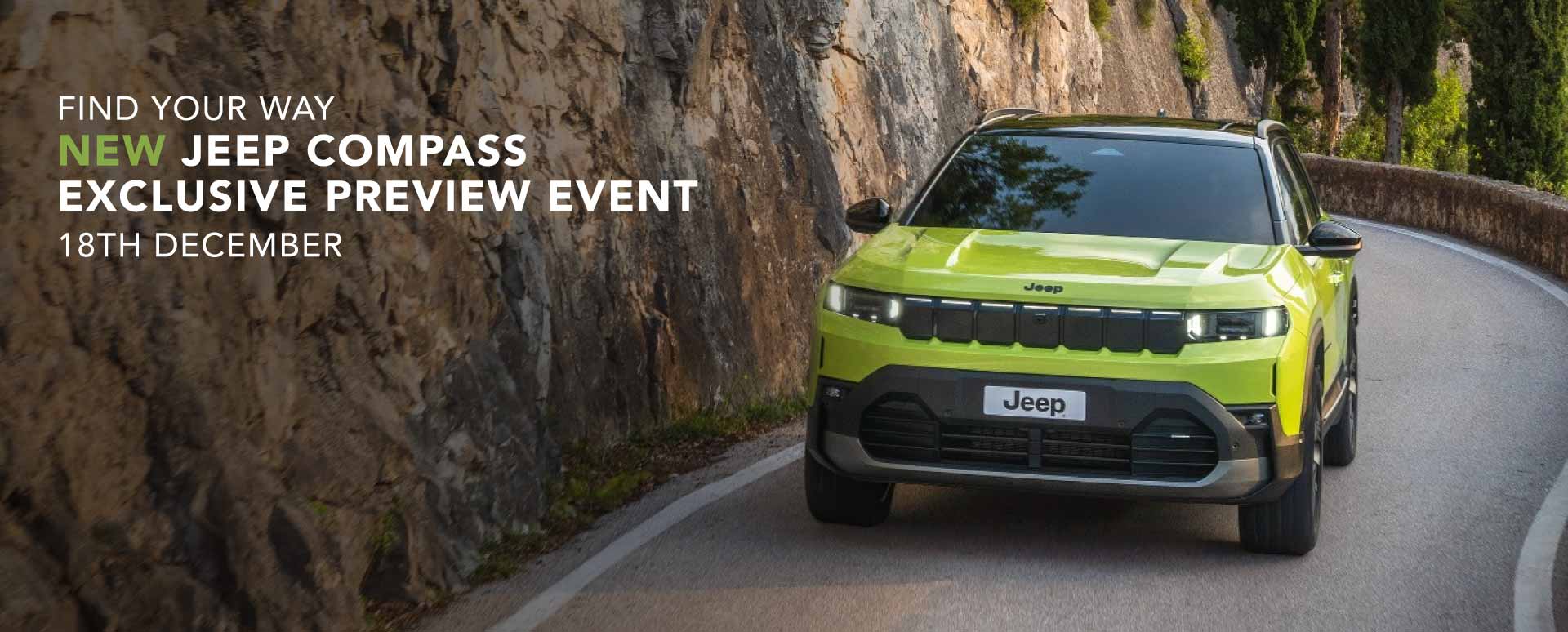 Jeep Compass preview event