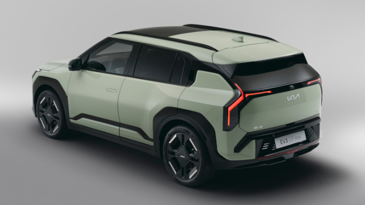 Kia EV3 Rear Angle