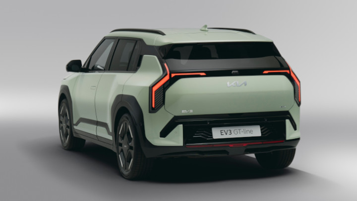 Kia EV3 Rear Angle Alternate