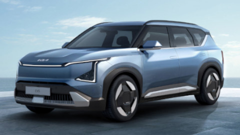 Kia EV5 Front Blue 