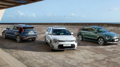 Trio of Kia Niro Models