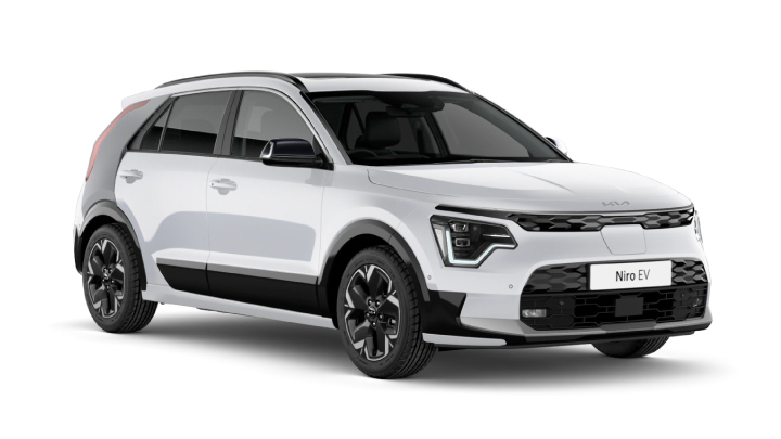 White Kia Niro EV 4