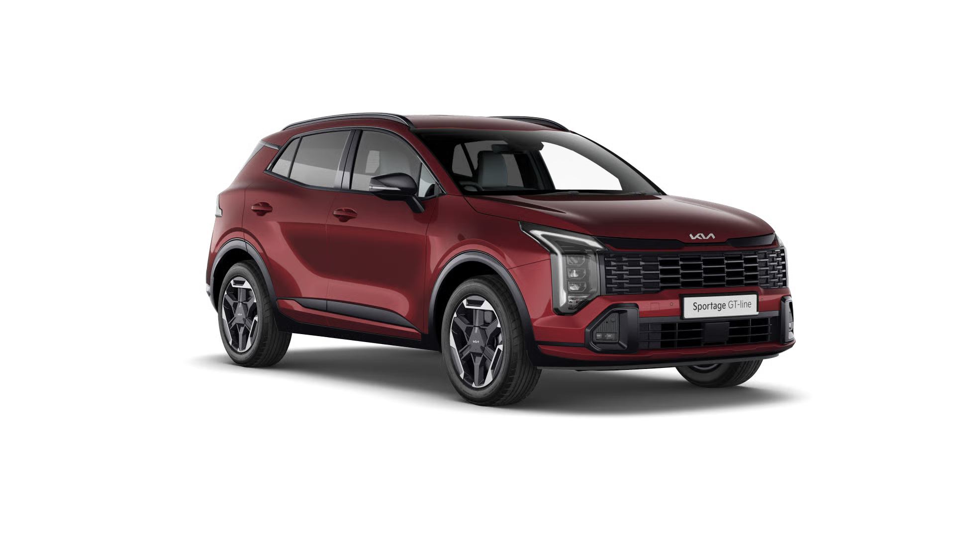 Kia Sportage GT Line Trim in Red