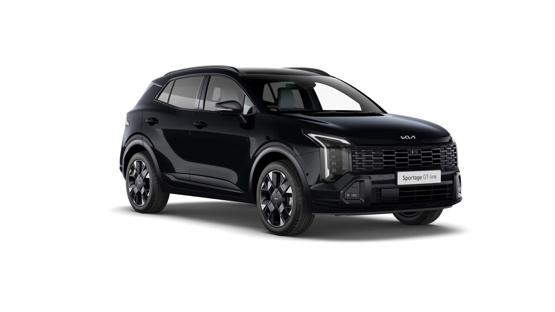 Kia Sportage GT Line S Hybrid Trim in Black