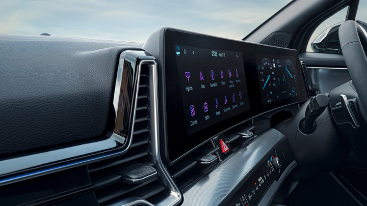 All New Kia Sportage Interior Technology