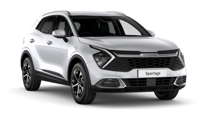 White Kia Sportage Launch Edition