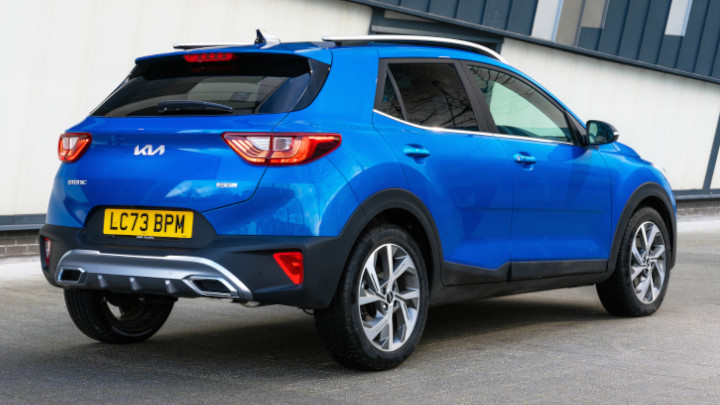 Kia Stonic Rear Angle Parked