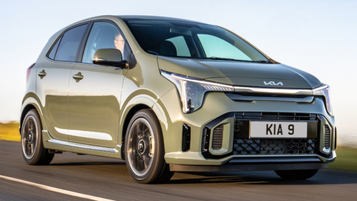 Kia Picanto Driving Green
