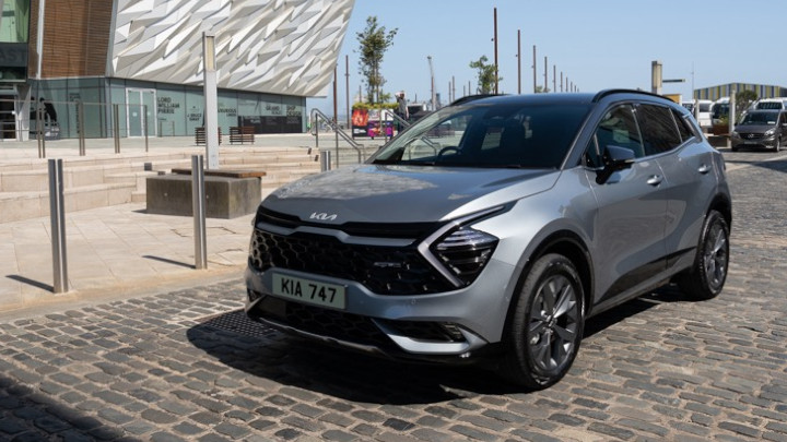 Kia Sportage Silver Static