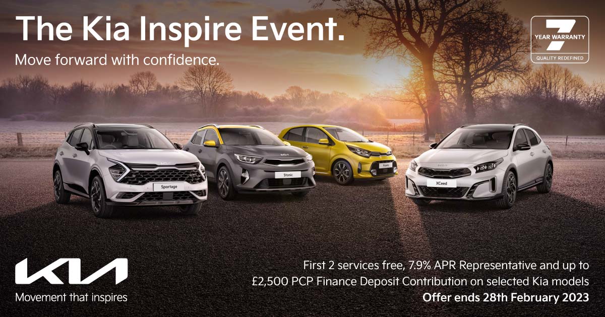 Evans Halshaw Kia Inspire Event
