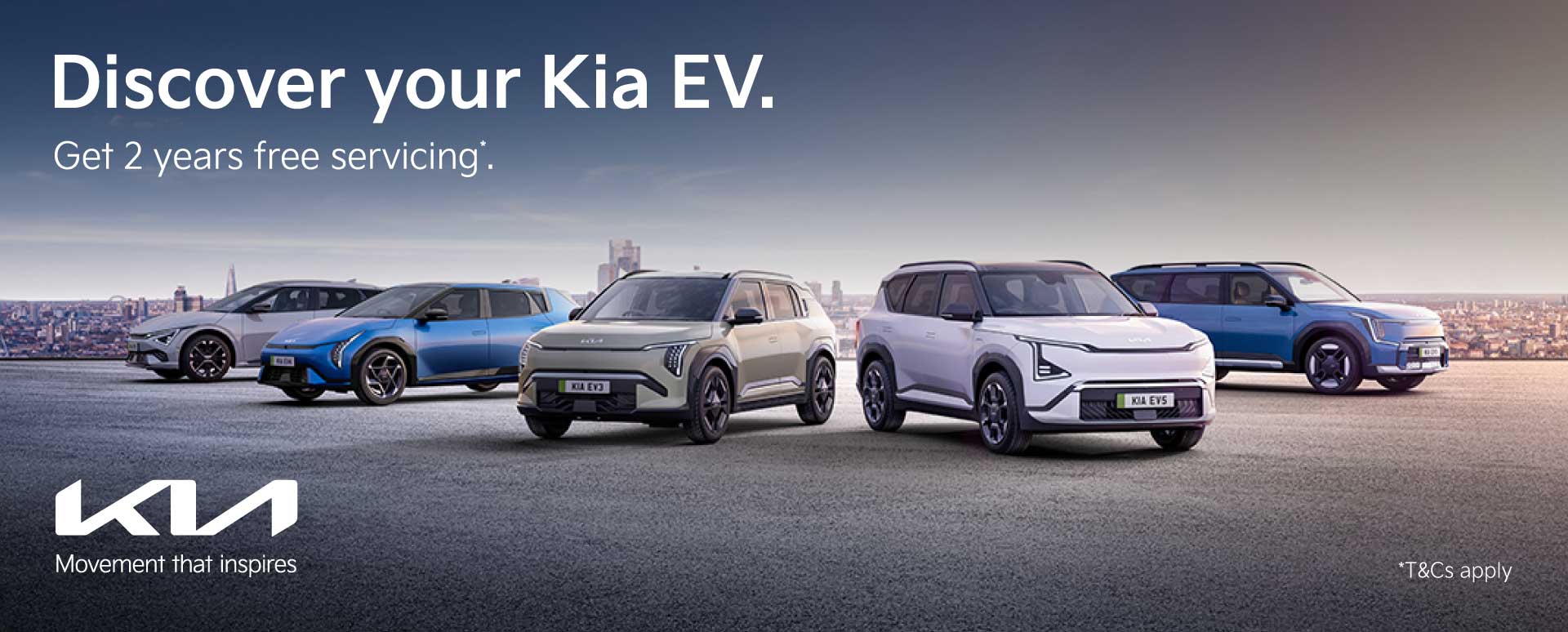 Kia EV 2 Years Free Servicing*
