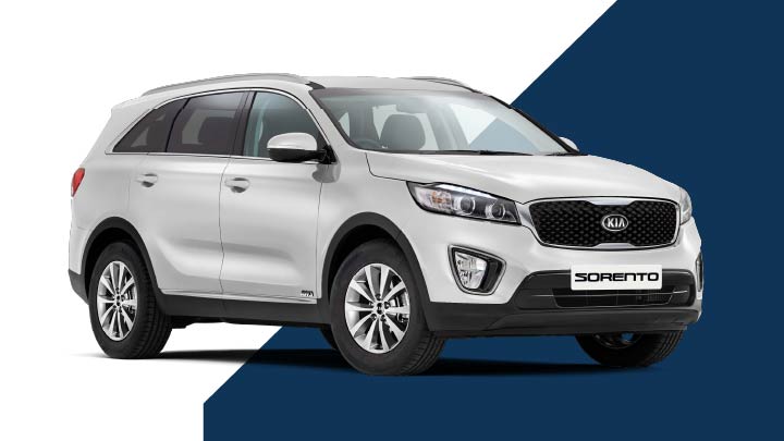 White Kia Sorento