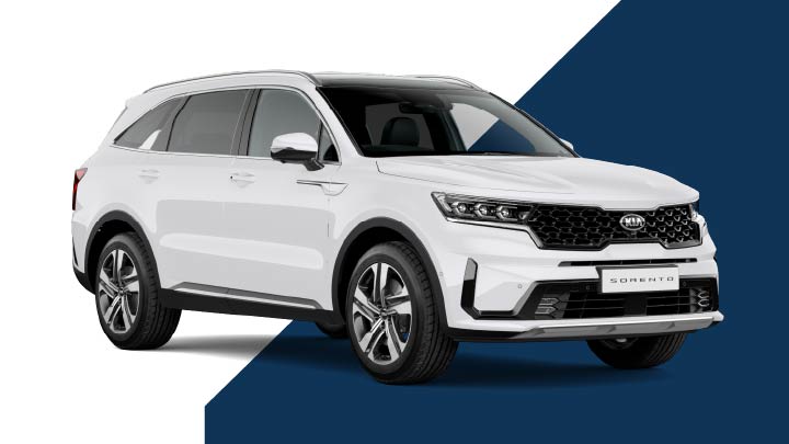 White Kia Sorento