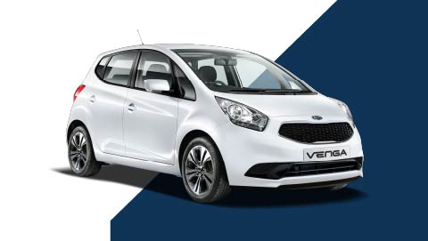 White Kia Venga