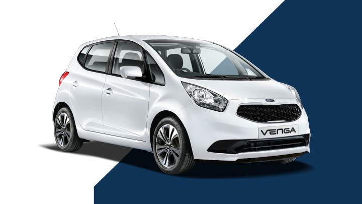 White Kia Venga