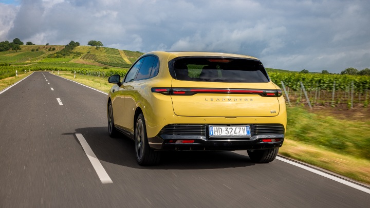 Leapmotor B05 rear driving yellow