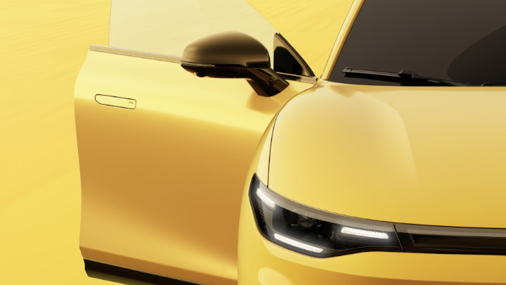 Leapmotor B05 Lifestyle Door Open in Yellow