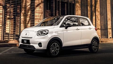 White Leapmotor T03 exterior shot