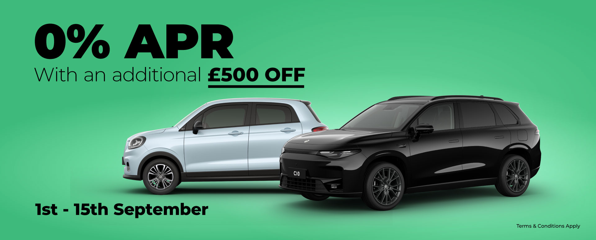 Save an additional £500^ when choosing your new Leapmotor.