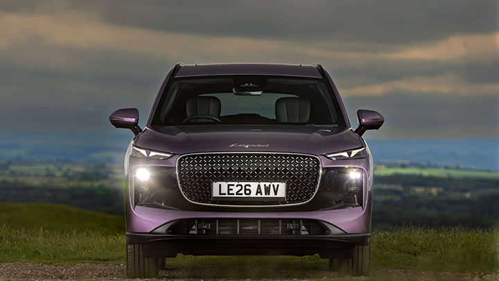 Purple LEPAS L8 Exterior Front Static Straight