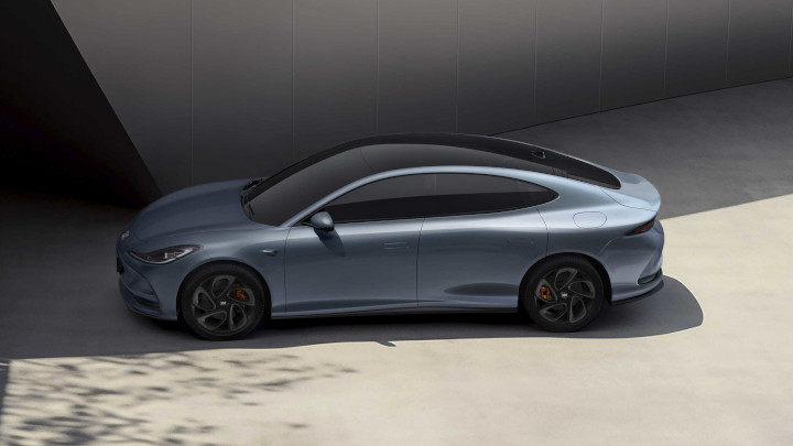 Nevis Blue MG IM5 Aerial View