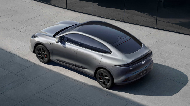 Silver MG IM6 Exterior Aerial Shot