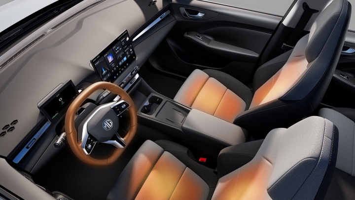 MG4 EV Urban interior