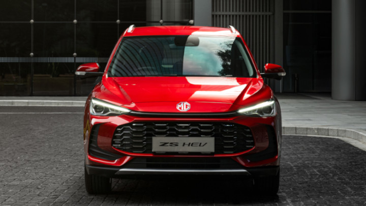 MG ZS Hybrid+ Front