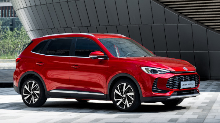 MG ZS Hybrid+ Side