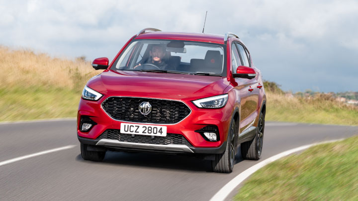 MG ZS Front Driving