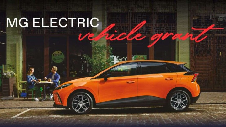 MG Electric Vehicle Grant