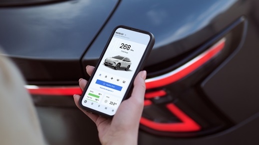 MGS5 Mobile App for Car Charging