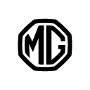 Black and White MG Logo