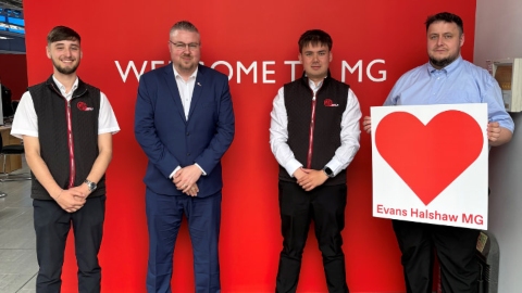 Evans Halshaw MG Hull Staff