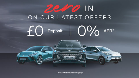 Zero in on new MG Offers*