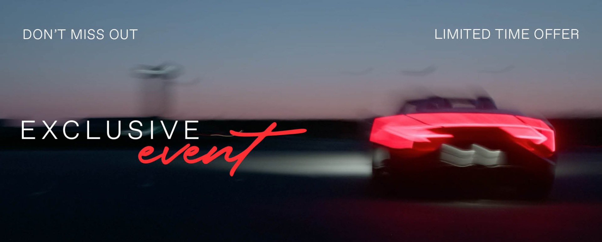 MG Black Friday event