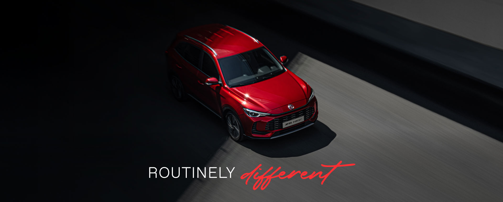 MG ZS test drive event