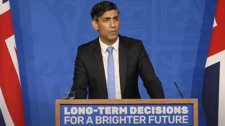 Rishi Sunak Delay on ICE Vehicles Conference