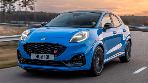 Ford Puma ST Front Action