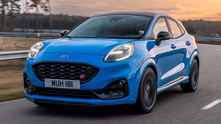 Ford Puma ST Front Action