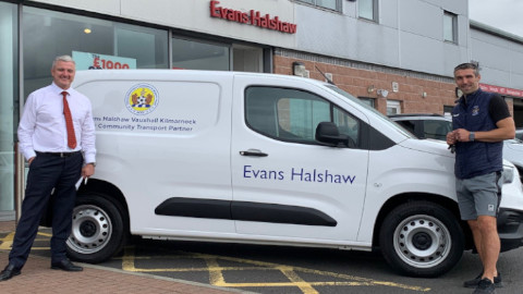 Evans Halshaw Vauxhall Kilmarnock Partners with Kilmarnock FC Community Trust