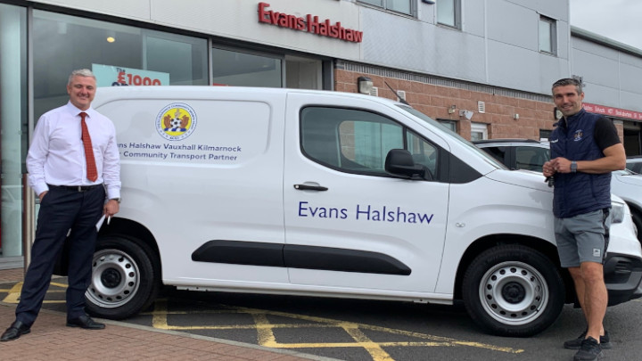 Evans Halshaw Vauxhall Kilmarnock Partners with Kilmarnock FC Community Trust